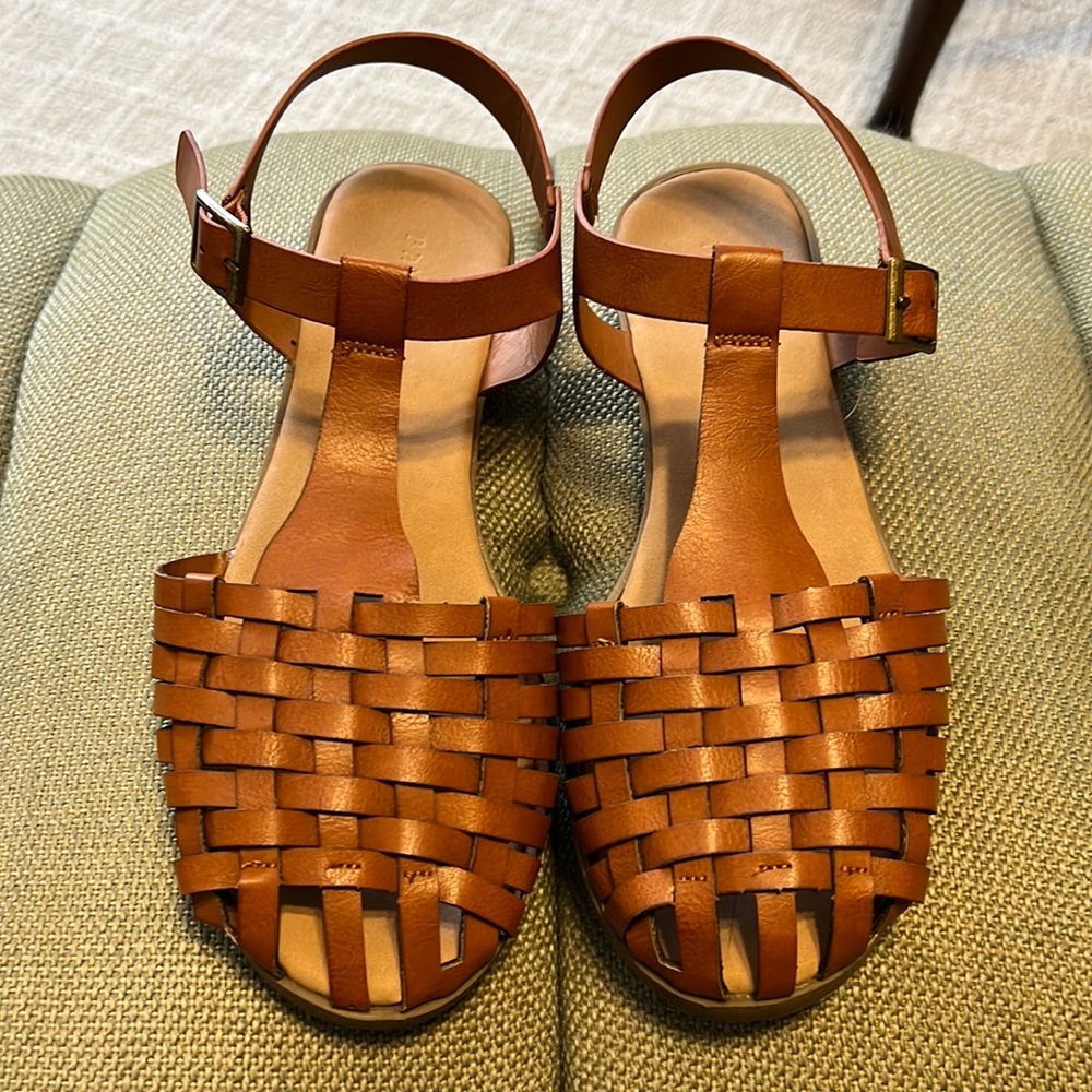 Brown sandals